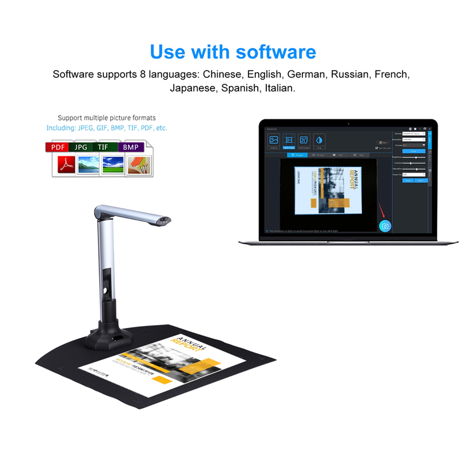 10MP HD 접이식 휴대용 문서 스캐너, 영수증, 신 - Document Scanner Portable 리뷰 및 가격