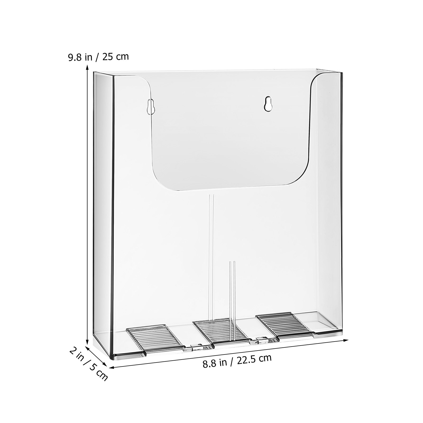 4개 세트, 아크릴 소재 벽걸이형 문서 정리대, 투명  - Document Holder Stand 리뷰 및 가격